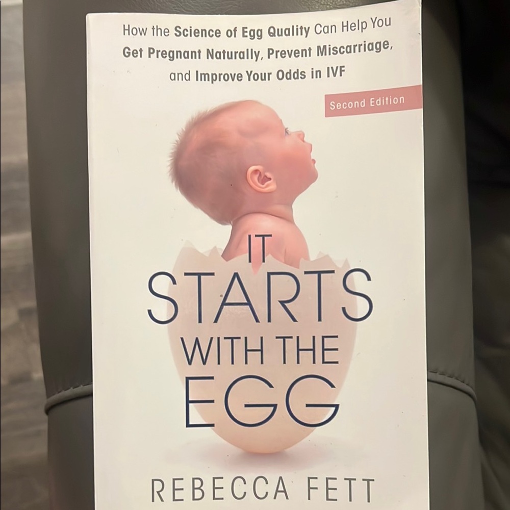 It Starts with the Egg by - White Cover